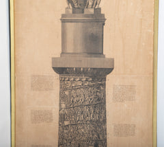 "Trajan's Column" Engraving.
