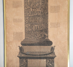 "Trajan's Column" Engraving.