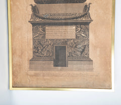 "Trajan's Column" Engraving.