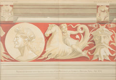 Early 20th Century Framed Engraving Of A Frieze