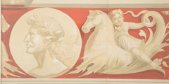 Early 20th Century Framed Engraving Of A Frieze