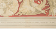 Early 20th Century Framed Engraving Of A Frieze