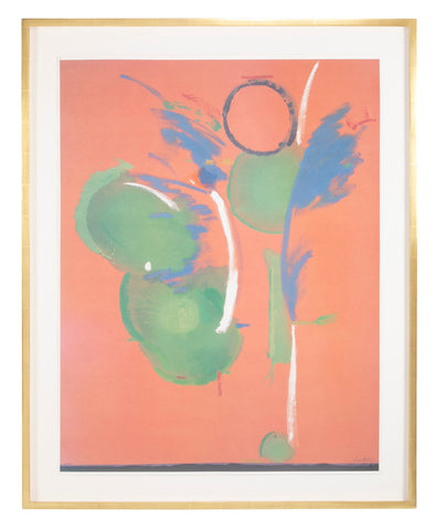 "Mary, Mary" Color Screenprint and Offset Lithograph by Helen Frankenthaler