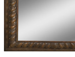 Over-Sized Copper Repousse Mirror