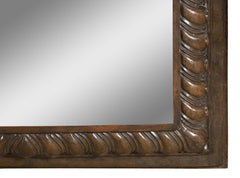 Over-Sized Copper Repousse Mirror