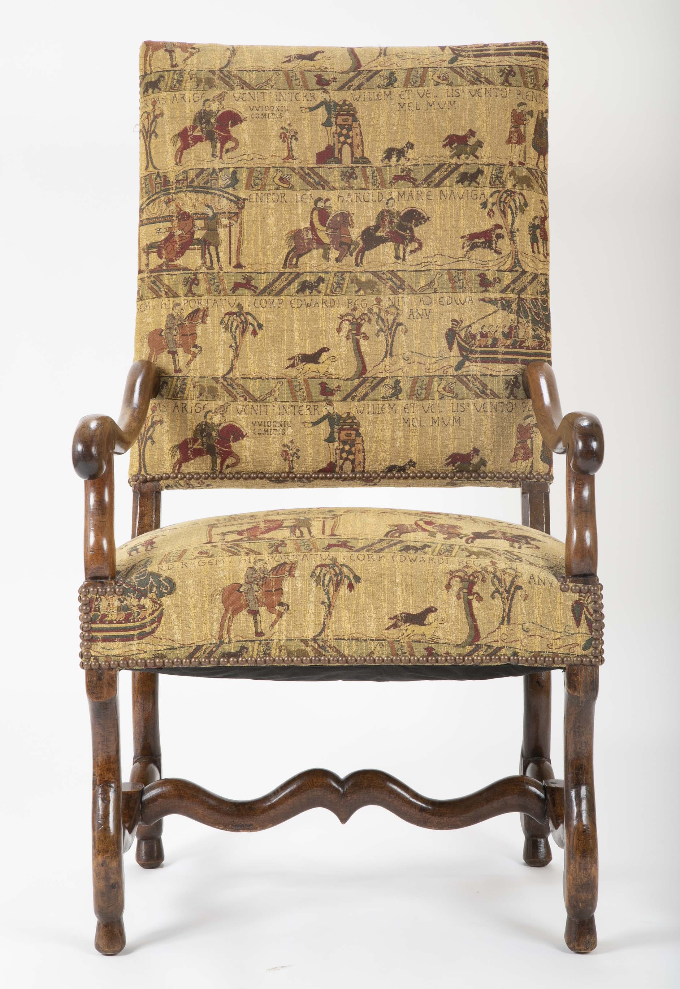 A French Louis XIII Style Walnut Arm Chair – Avery & Dash Collections