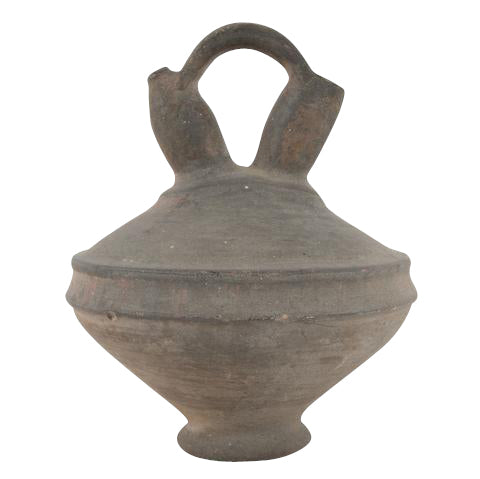 Old Terracotta Ritual Ewer