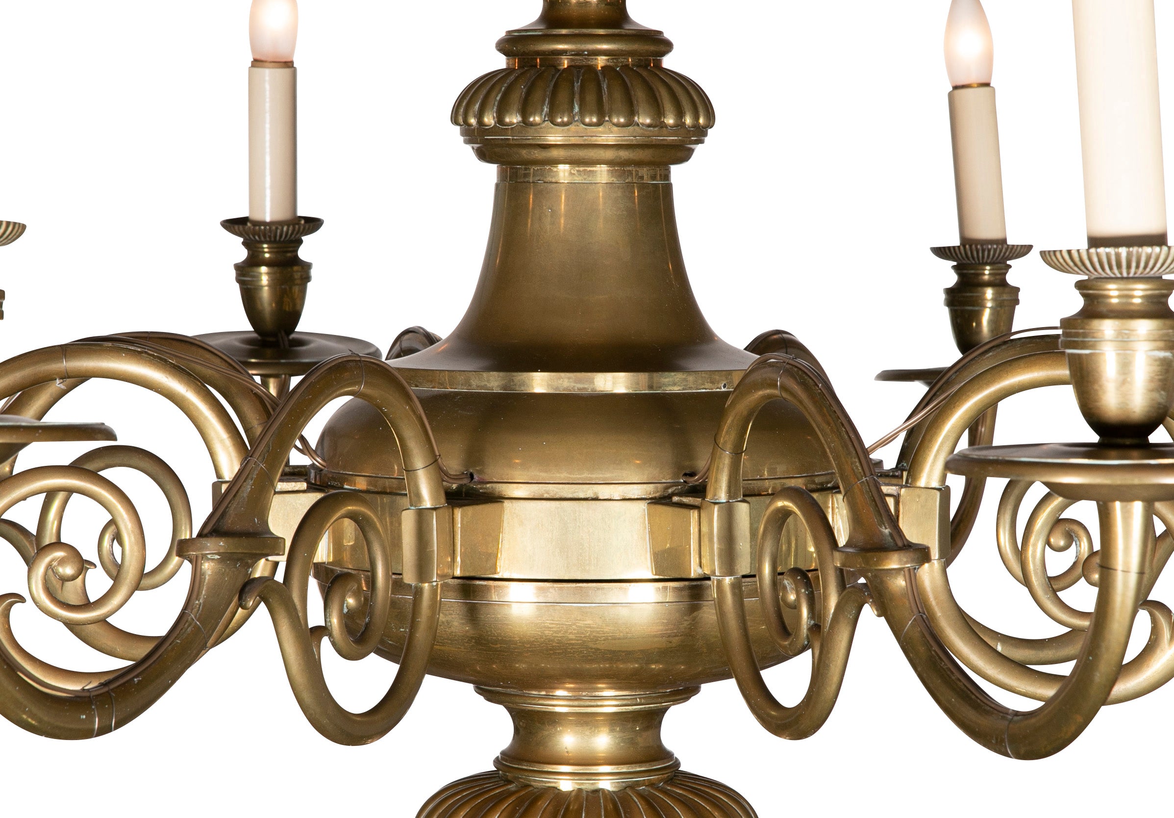 Great Hall Solid Brass Chandelier – Avery & Dash Collections
