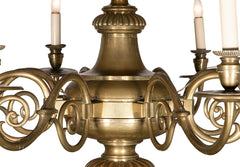 "Great Hall" Solid Brass Chandelier