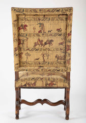 A French Louis XIII Style Walnut Arm Chair