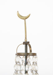Pair of 19th Century French Moorish Crystal Candelabras.