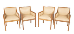 Set of Four Nicholas Mongiardo Design from Jean Michel Frank Armchairs
