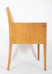 Set of Four Nicholas Mongiardo Design from Jean Michel Frank Armchairs