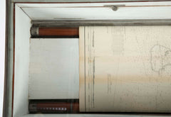 Rare, Possibly a Tradesman's Sample, of a Late 19th Century Nautical Chart Holder