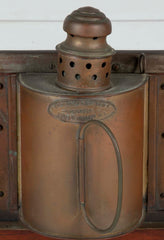 Rare, Possibly a Tradesman's Sample, of a Late 19th Century Nautical Chart Holder