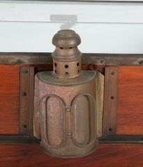 Rare, Possibly a Tradesman's Sample, of a Late 19th Century Nautical Chart Holder