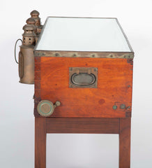 Rare, Possibly a Tradesman's Sample, of a Late 19th Century Nautical Chart Holder