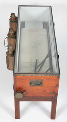 Rare, Possibly a Tradesman's Sample, of a Late 19th Century Nautical Chart Holder
