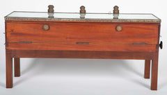 Rare, Possibly a Tradesman's Sample, of a Late 19th Century Nautical Chart Holder