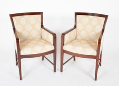 Pair of Custom Armchairs by Kaj Gottlob for the Danish Stock Exchange
