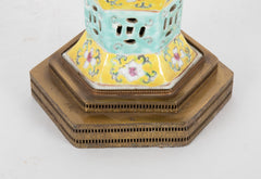 An Early 20th Century Pair of Chinese Porcelain Lanterns