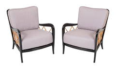 A Pair of Chairs in The Manner of  Paolo Buffa