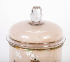 Large Glass Chocolate Jar