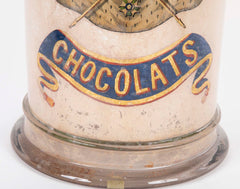 Large Glass Chocolate Jar