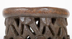African Hard Wood Carved Stool