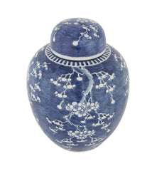 19th Century Chinese Blue and White Covered Jar