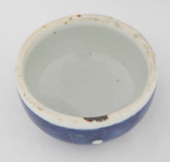 19th Century Chinese Blue and White Covered Jar