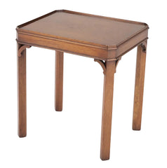 A Georgian Mahogany Tray Top End Table