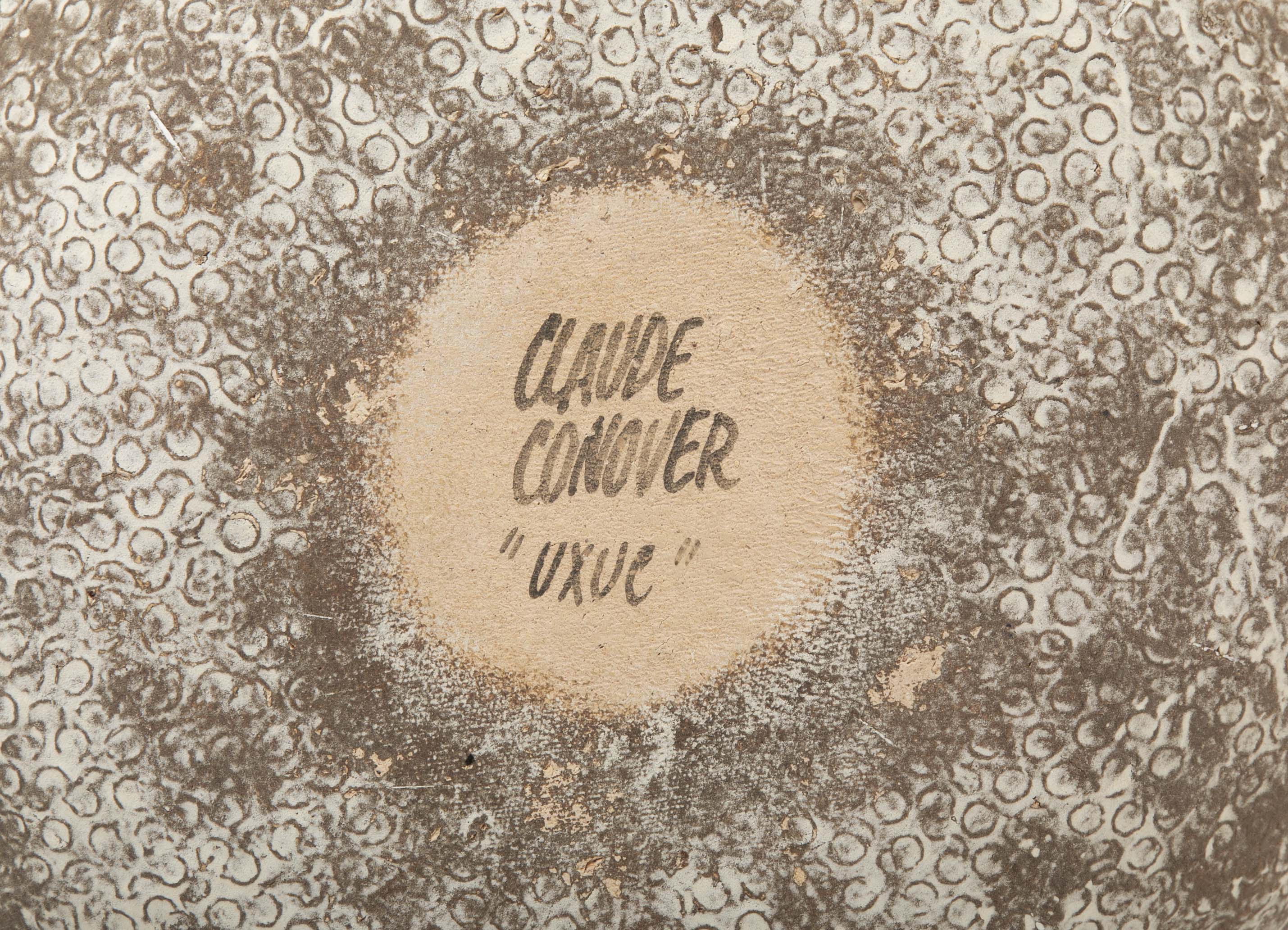 Claude Conover Stoneware Vessel Titled "Uxue"