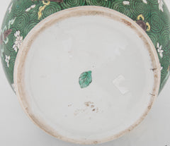 A 19th Century Chinese Porcelain Wu Cai Vase