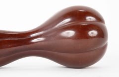 Delicate Lobed Double Gourd Shaped Japanese Bronze Vase