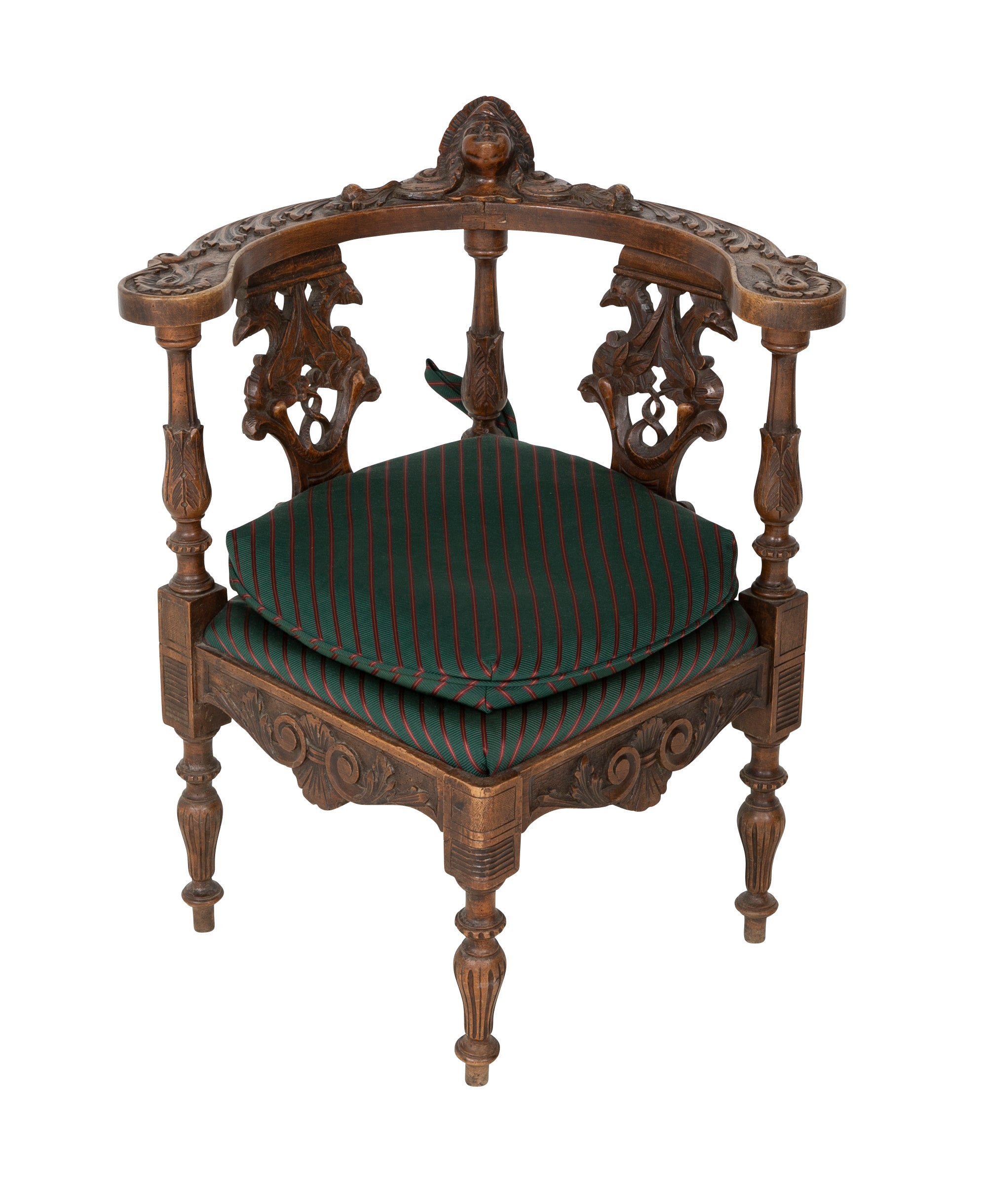 Old corner top chair