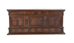 17th Century Spanish Carved Walnut Chest