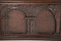 17th Century Spanish Carved Walnut Chest