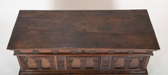17th Century Spanish Carved Walnut Chest