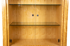 A Burr Satinwood Giorgio Collection Drinks Cabinet