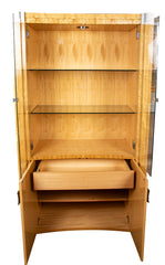 A Burr Satinwood Giorgio Collection Drinks Cabinet
