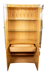 A Burr Satinwood Giorgio Collection Drinks Cabinet