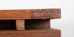Original Pierre Jeanneret 'X' Leg Desk from the Offices of Chandigarh, India Designed by Le Corbusier