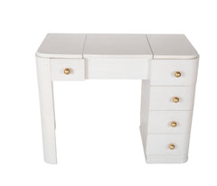 A French Parchment Dressing Table / Desk