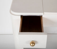 A French Parchment Dressing Table / Desk