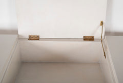 A French Parchment Dressing Table / Desk