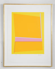 Ib Geersten Serigraph Silkscreen in Colors, Signed & Dated 1986