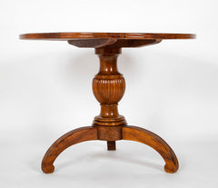 Mid 19th Century Italian Walnut Center Table