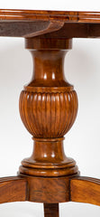 Mid 19th Century Italian Walnut Center Table