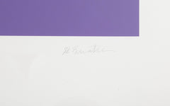 Ib Geersten Serigraph Silkscreen in Colors, Signed & Dated 1986